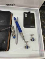 High Quality Copy Mont Blanc Notepad, Starwalker Pen, Inks and Cufflink Sets